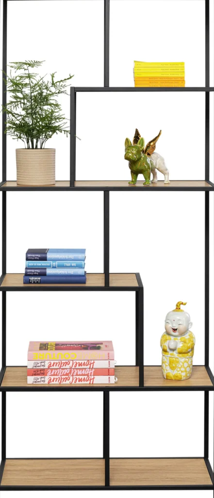 Libreria Loftie Rovere 77x185cm - KARE