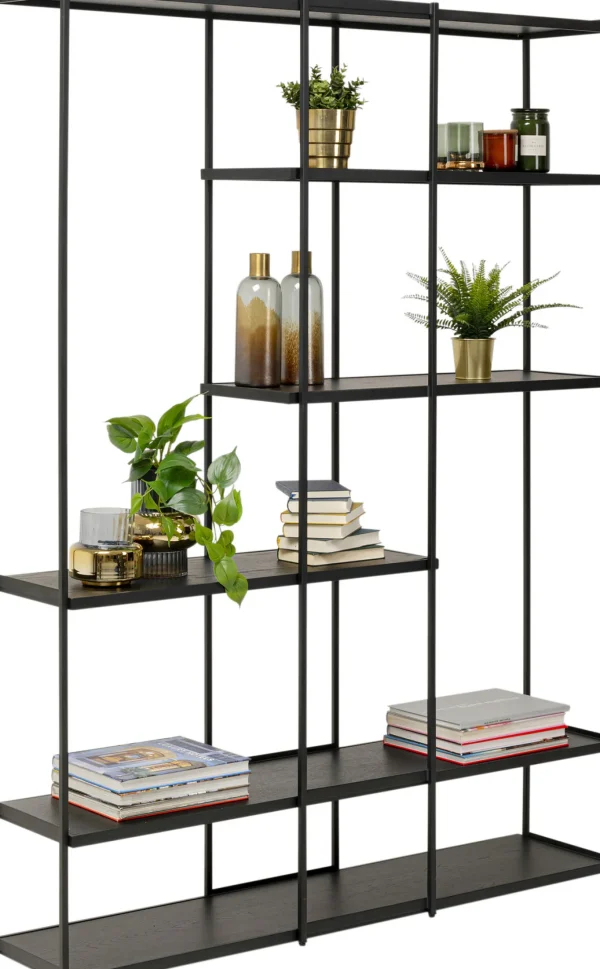 Libreria Oslo nero 150x200cm - KARE