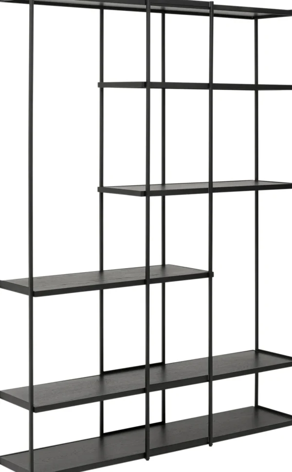Libreria Oslo nero 150x200cm - KARE
