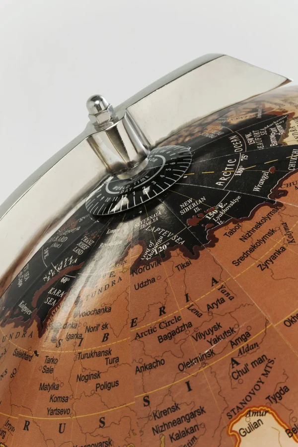 MAPPAMONDO DECORATIVO EARTH NERO - KARE