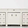 Mobile Trucco Diva Croco Bianco - KARE