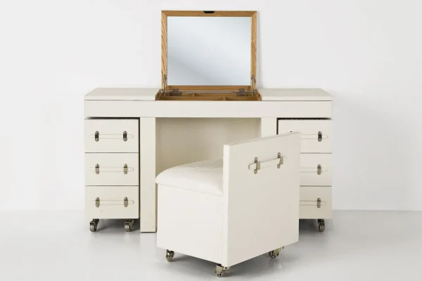 Mobile Trucco Diva Croco Bianco - KARE