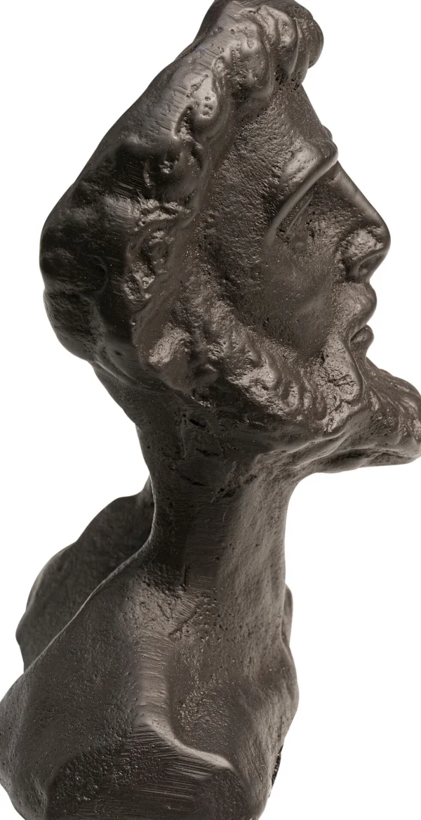 Oggetto decorativo / Statua "Bearded Man Anthracite" H11cm - KARE