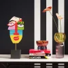 Oggetto decorativo Abstract Face multicolore 52cm - KARE