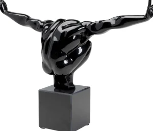 Oggetto decorativo Athlet nero piccolo - KARE