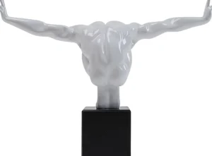 Oggetto decorativo Athlet bianco piccolo - KARE