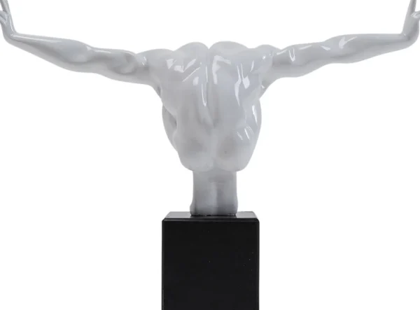 Oggetto decorativo Athlet bianco piccolo - KARE