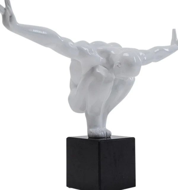 Oggetto decorativo Athlet bianco piccolo - KARE
