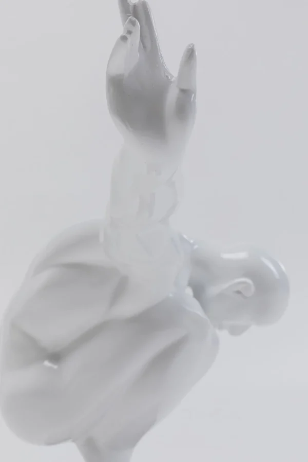 Oggetto decorativo Athlet bianco piccolo - KARE