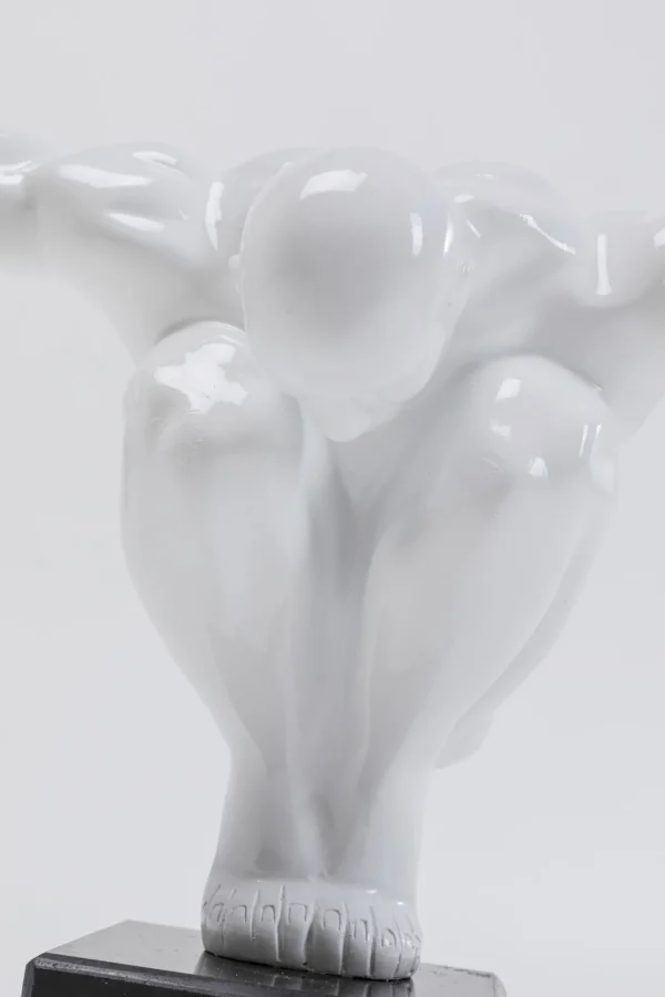 Oggetto decorativo Athlet bianco piccolo - KARE