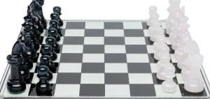Oggetto decorativo Chess trasparente 60x60cm - KARE