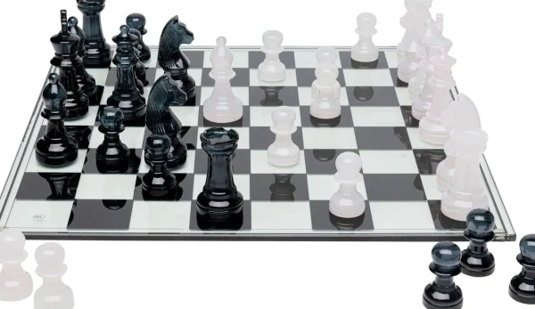 Oggetto decorativo Chess trasparente 60x60cm - KARE