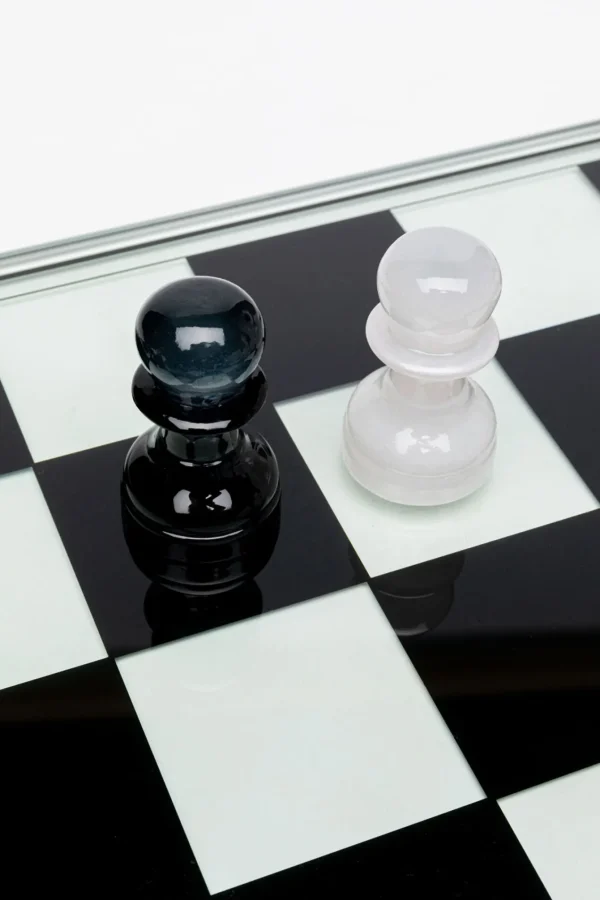 Oggetto decorativo Chess trasparente 60x60cm - KARE