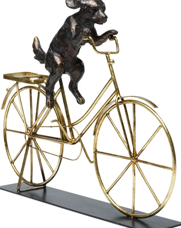 Oggetto Decorativo Dog With Bicycle - KARE