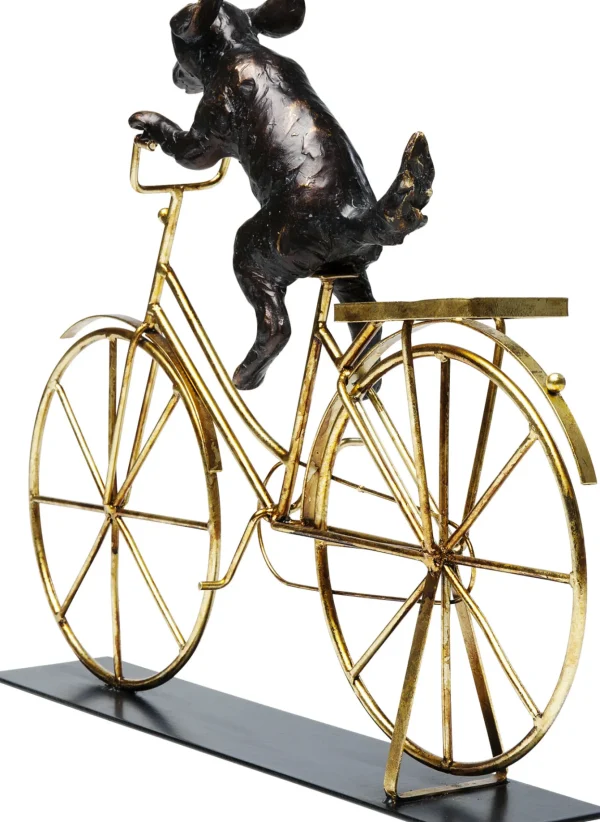Oggetto Decorativo Dog With Bicycle - KARE