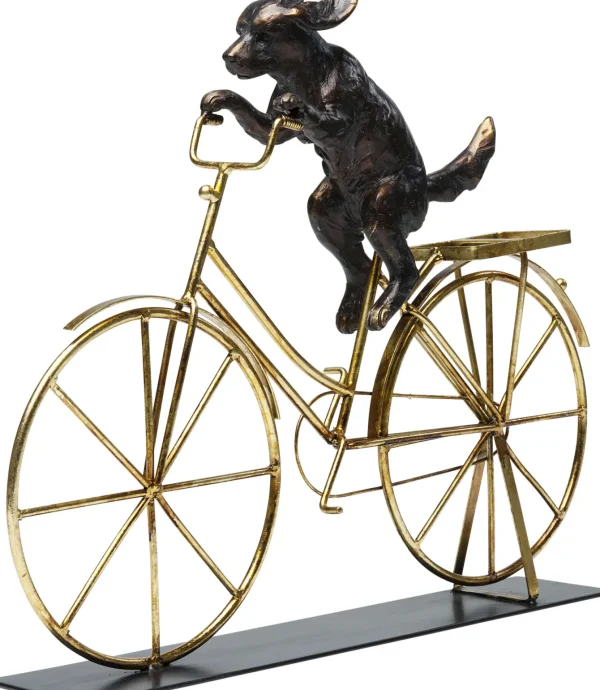 Oggetto Decorativo Dog With Bicycle - KARE