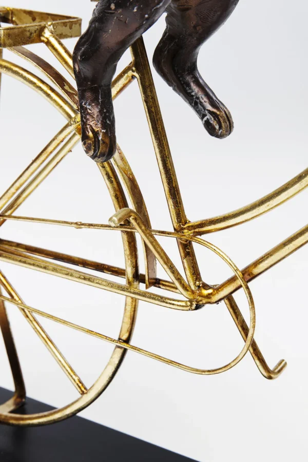Oggetto Decorativo Dog With Bicycle - KARE