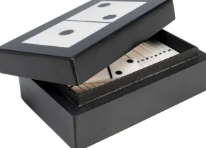 Oggetto decorativo Domino nero/bianco 14x5cm - KARE