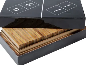 Oggetto decorativo Domino nero 24x7cm - KARE