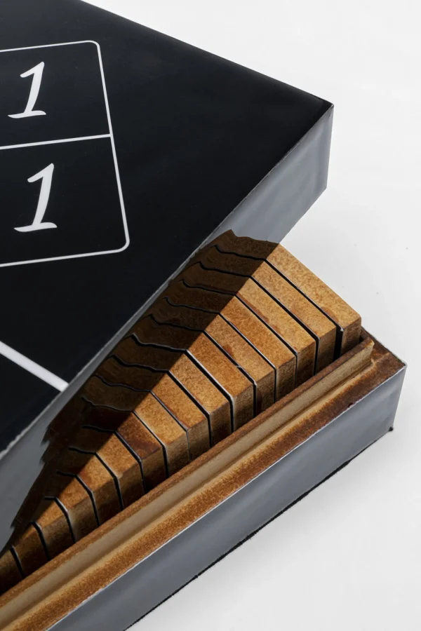 Oggetto decorativo Domino nero 24x7cm - KARE