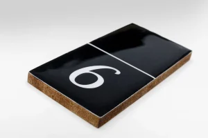Oggetto decorativo Domino nero 24x7cm - KARE