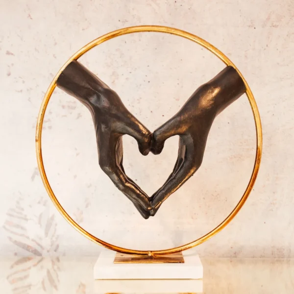 Oggetto decorativo Elements Heart Hand 62cm - KARE