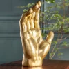 Oggetto decorativo Mano oro - KARE