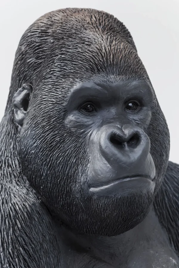 Oggetto Decorativo Monkey Gorilla Side XL Nero - KARE
