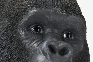 Oggetto Decorativo Monkey Gorilla Side Medio Nero - KARE