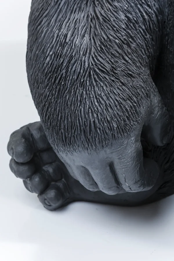 Oggetto Decorativo Monkey Gorilla Side XL Nero - KARE