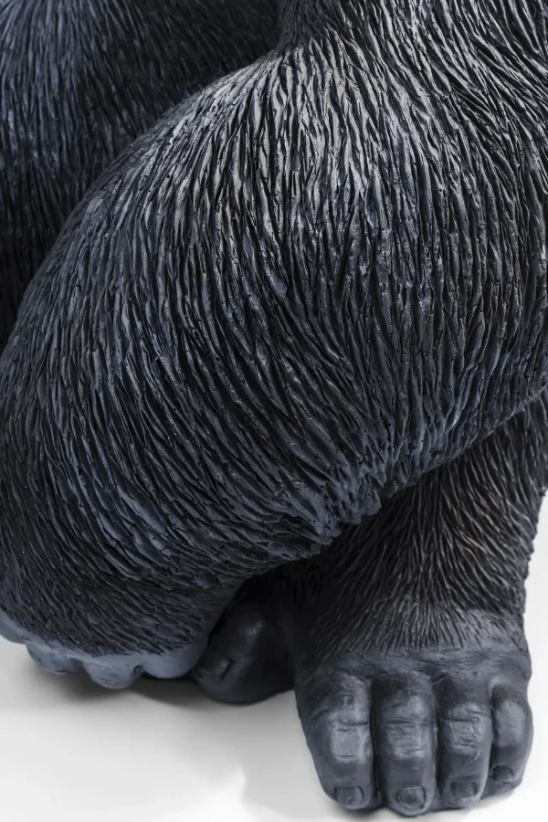 Oggetto Decorativo Monkey Gorilla Side XL Nero - KARE