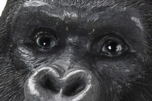Oggetto Decorativo Monkey Gorilla Side XL Nero - KARE