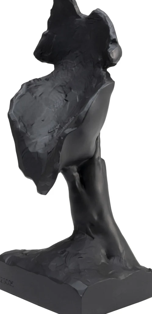 Oggetto decorativo Quiet Face nero 31cm - KARE