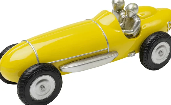 Oggetto decorativo Racing Car giallo 9cm - KARE