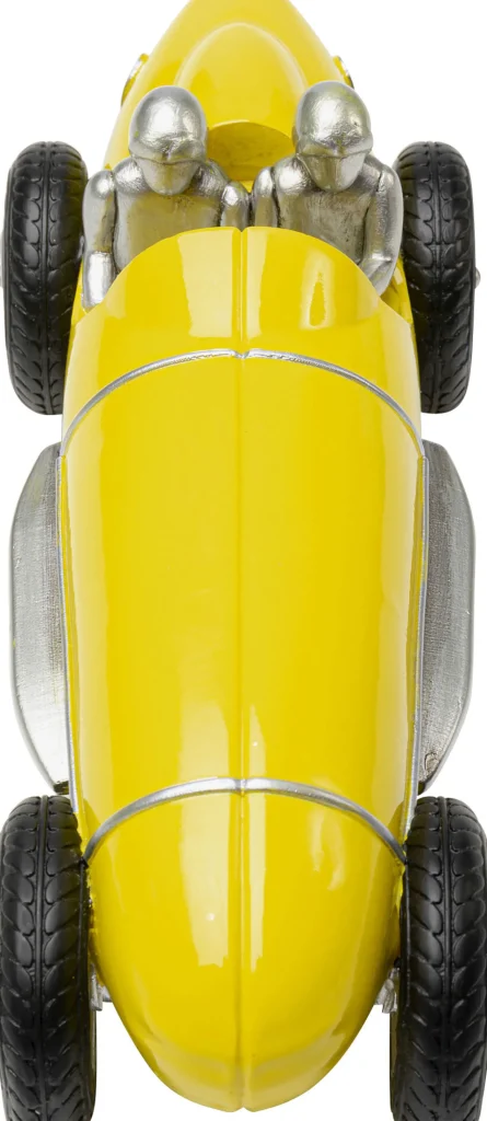 Oggetto decorativo Racing Car giallo 9cm - KARE