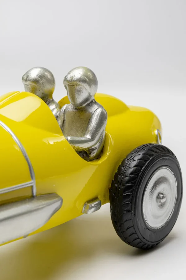 Oggetto decorativo Racing Car giallo 9cm - KARE
