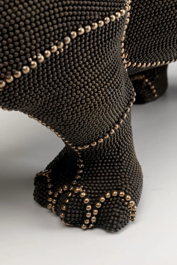 Oggetto decorativo Rinocerente Rivets PEARLS 25 - KARE