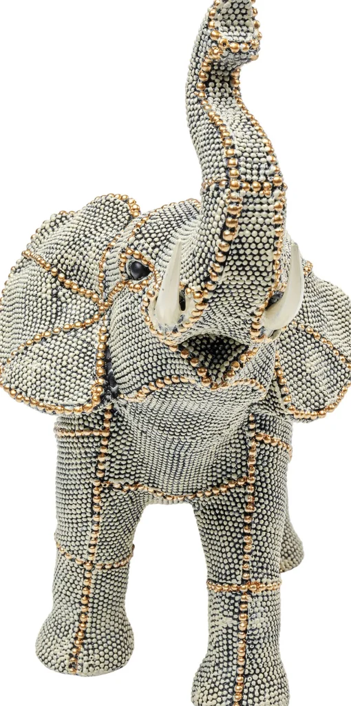 OGGETTO DECORATIVO WALKING ELEPHANT PEARLS PICCOLO - KARE