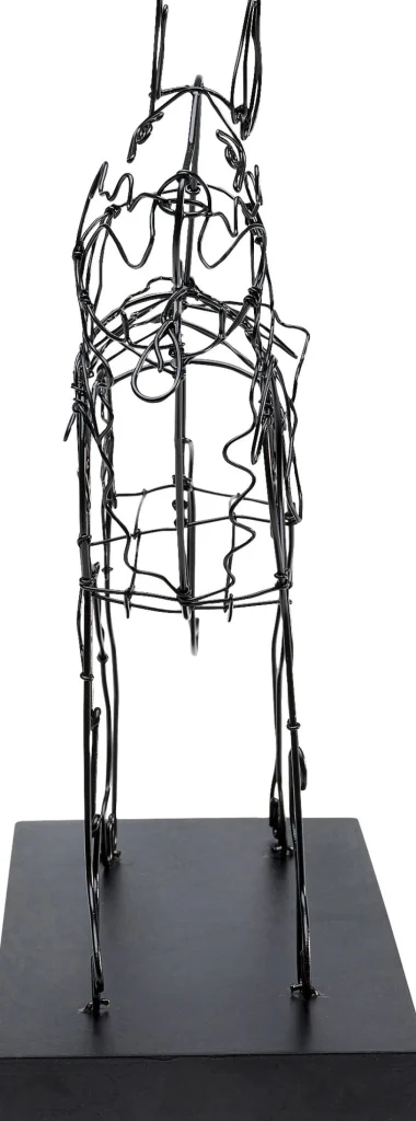 Oggetto decorativo Wire Attack Dog 36cm - KARE