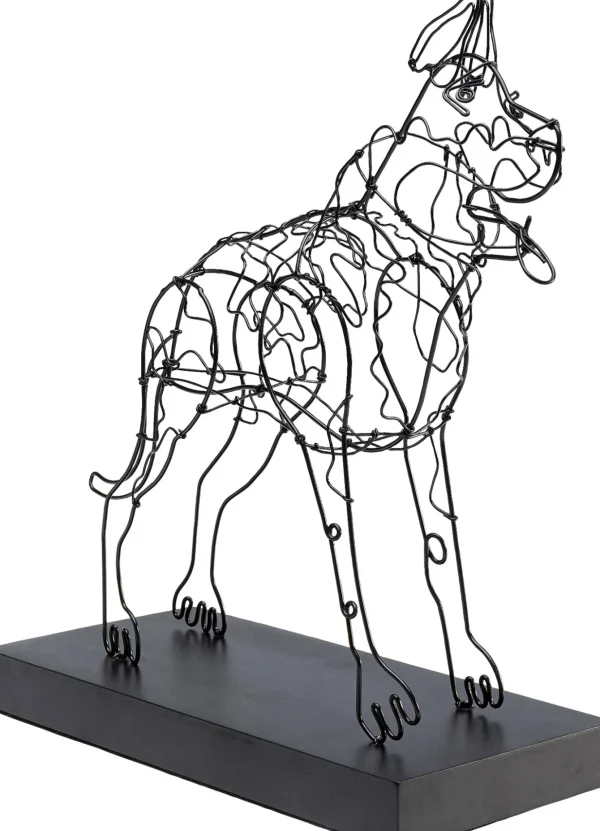 Oggetto decorativo Wire Attack Dog 36cm - KARE