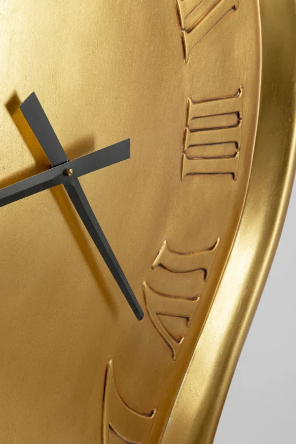 Orologio da parete Big Drop oro 92x127cm - KARE