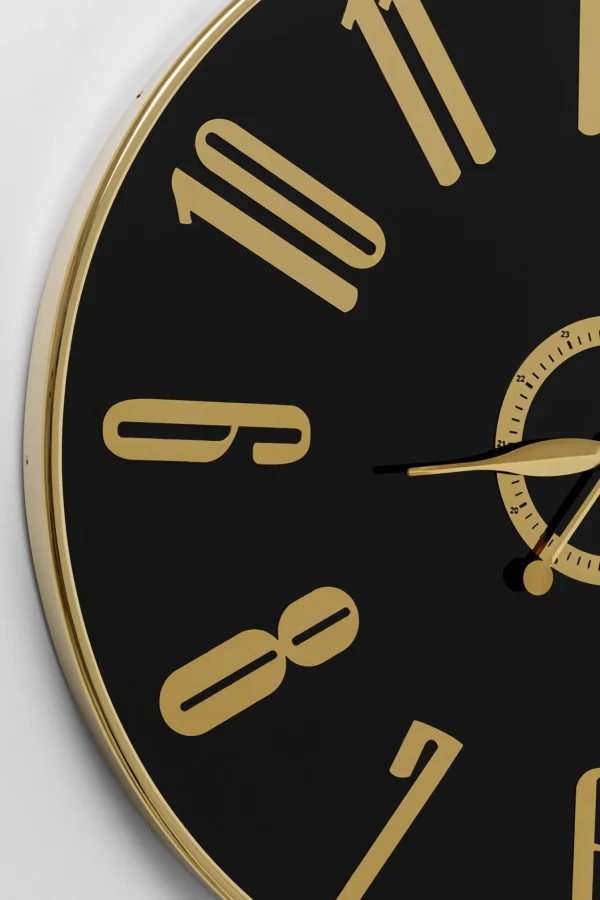 Orologio da parete Casino nero Ø76cm - KARE