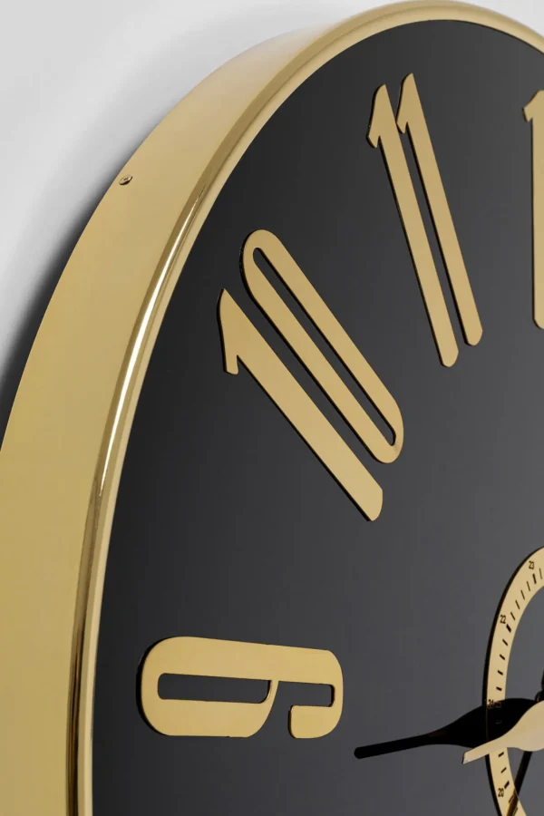 Orologio da parete Casino nero Ø76cm - KARE