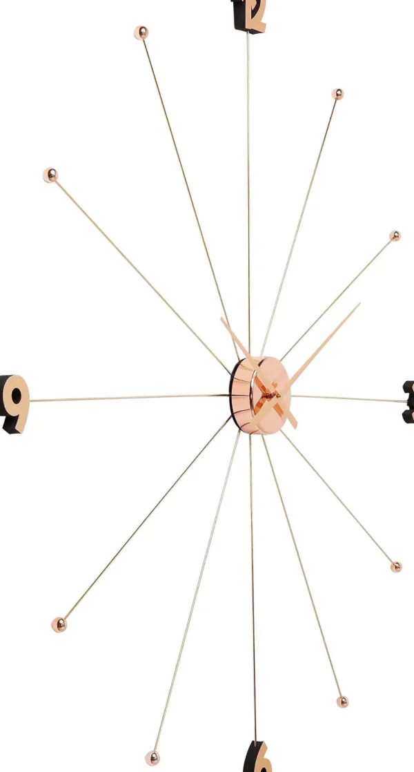 Orologio Da Parete Like Umbrella Oro Rosa - KARE