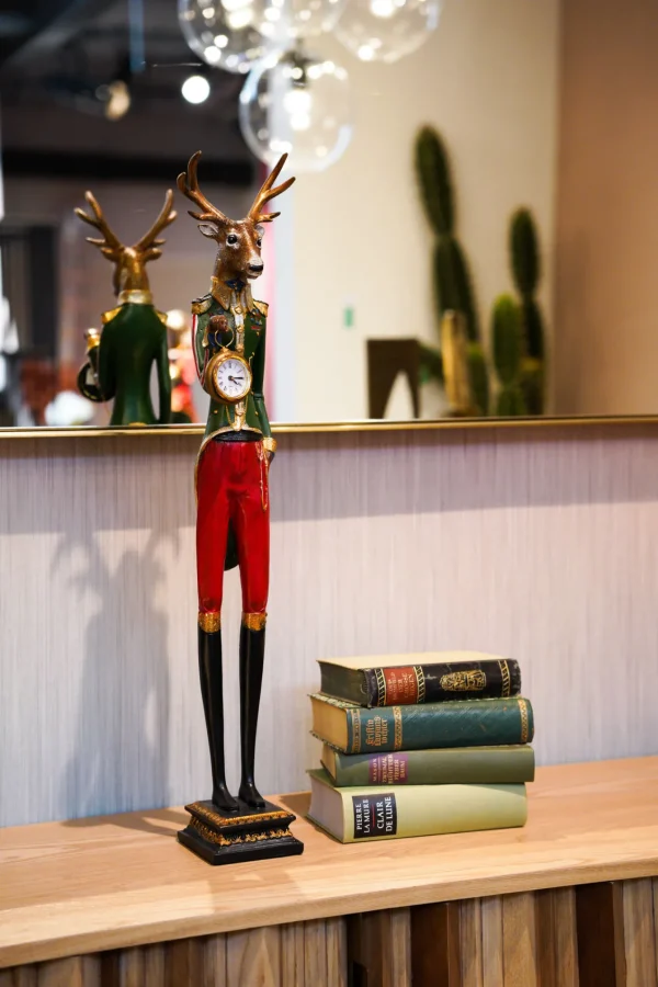 Orologio Da Tavolo Gentleman Deer 66cm - KARE