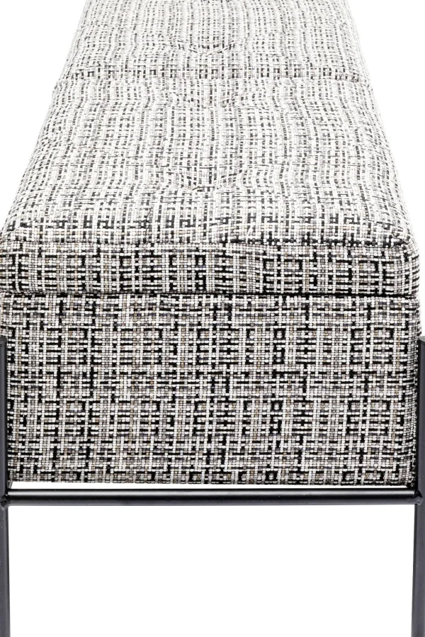 PANCA BUTTONS STORAGE BIANCO&NERO GRANDE - KARE