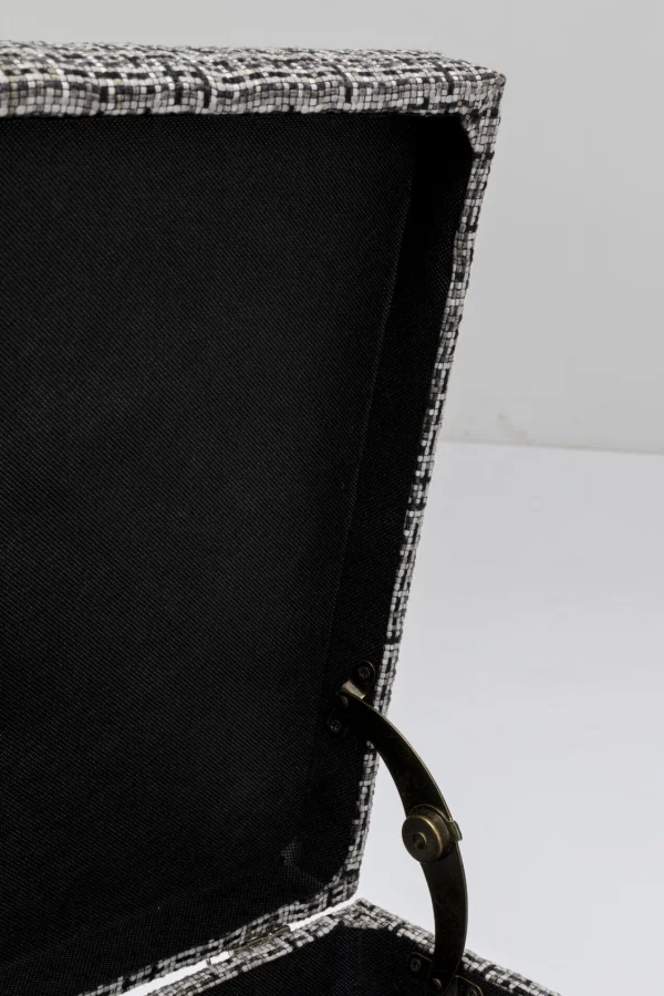 PANCA BUTTONS STORAGE BIANCO&NERO GRANDE - KARE