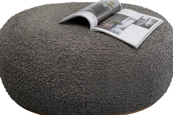 Panca Pebble Boucle grigio 81cm - KARE