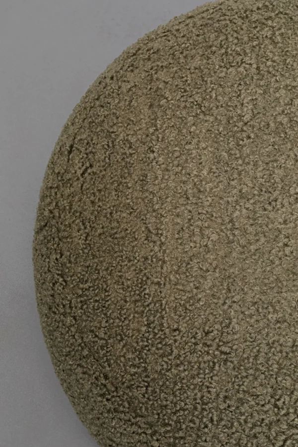 Panca Pebble Boucle verde oliva 81cm - KARE