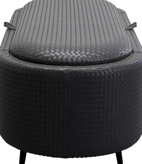 Panca Venezia Storage Black 100cm - KARE